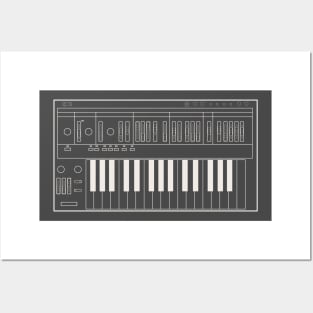 Roland SH-101 b Posters and Art